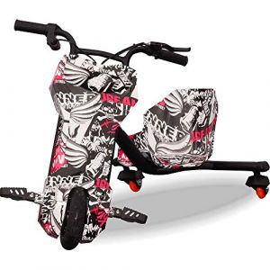 Image de Beeper RDT200CAMO2 Driftrike électrique - 24V 4,4Ah - 200W - Blanc - Enfant