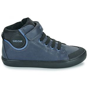 Geox J GISLI Boy C Basket, Bleu, 28 EU