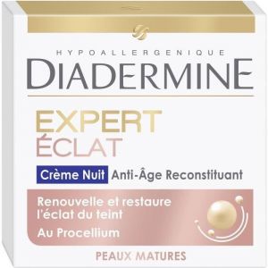 Diadermine Expert Eclat - Cr&egrave;me de nuit anti-&acirc;ge reconstituant