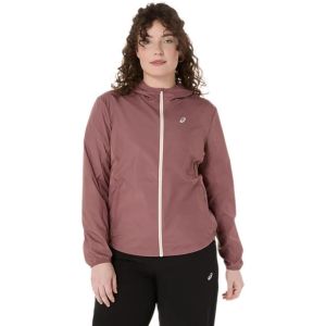 Asics Veste l&eacute;g&egrave;re &agrave; capuche Core rose fonc&eacute; femme - XS