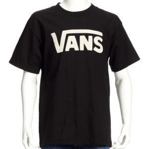 Vans T-shirt Classic Junior (8-14+ Ans) (black-white) Boys Noir, Taille L