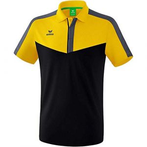 Erima Chemise Polo Squad 3XL Yellow / Black / Grey