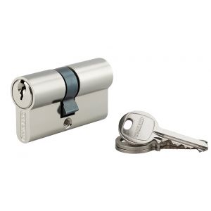 THIRARD Cylindre à clé crantée 25 x 30 mm nickelé 3 clés