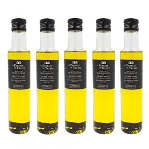 Le Parfait de la Truffe - Lot 5x Huile d'olive à la truffe noire (1,5%) - Bouteille 250ml