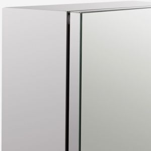 Armoire de toilette 2 portes inox brillant - Victory