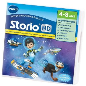 Vtech 274405 - Jeu HD Storio Miles dans l'espace