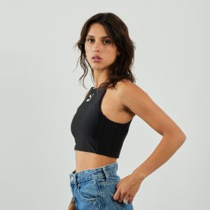 Puma Pour femme. Haut court T7 noir