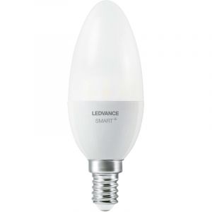 Ledvance Lampe led intelligente avec technologie ZigBee, E14-base, optique d&eacute;polie,Blanc chaud (2700K), 470 Lumen, Remplacement de la