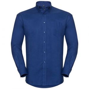 Russell Chemise manches longues - Homme (2XL) (Bleu roi) - UTBC1023