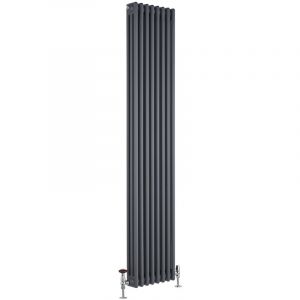 Hudson Reed Radiateur vertical style fonte Windsor 180 cm x 36 cm x 10 cm 1737 Watts