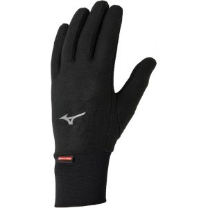 Mizuno BT MWeight Fleece Gloves, noir L Gants running hiver