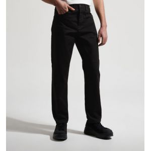 Jean relaxed tapered Newel Maitland délavé coton organique