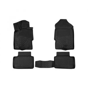 Element Tapis de sol 3D FORD Ranger SuperCab (2019-) Pick-up 4 pi&egrave;ces