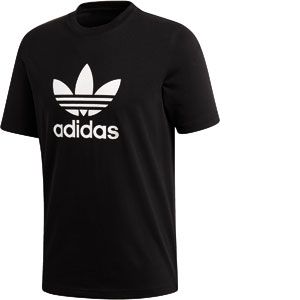 Image de Adidas Trefoil T-shirt Hommes noir T. L