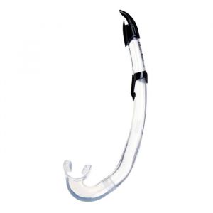 Seacsub SEAC Tuba de plong&eacute;e Flash - Adulte - Noir - Tuba de plong&eacute;e Flash - Adulte - Noir - En silicone hypoallerg&eacute;nique