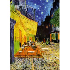 Art Puzzle Puzzle Vincent Van Gogh - Café Terrace at Night, 1888