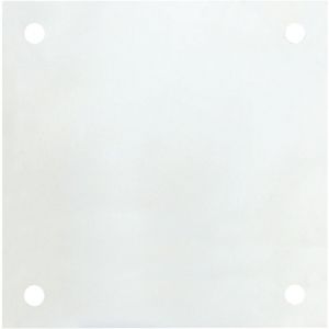 Heracles Plaque de propreté 160x90mm pf inox poli F17 épaisseur 0,8mm 19-0523-9910 - Inox poli