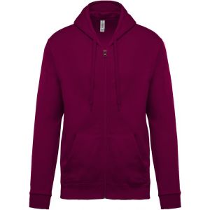 Kariban Pack 20 Sweat-shirt zippe capuche Wine K479 - Taille M