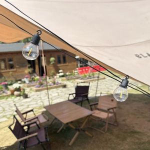 Arum Lighting Guirlande guinguette filament 10 led verana 6 + 3 mètres secteur