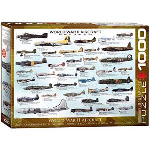 Eurographics Puzzle - Les Avions de la Seconde Guerre Mondiale (1000 pièces) 6000-0075