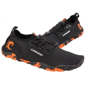 Cressi Molokai Shoes Chaussures de sport polyvalentes Unisex-Adult, Noir/Orange, 41