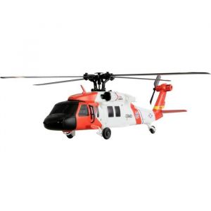 Amewi UH-60L Black Hawk Coastguard Hélicoptère Brushless 4 canaux 6G RTF télécommandé RC