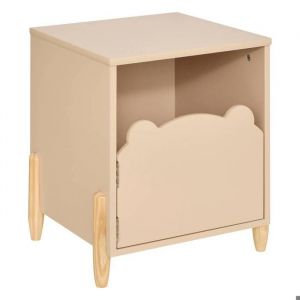Table de chevet enfant Douceur beige