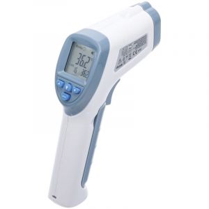BGS 6007 | Thermomètre de fièvre de front | sans contact, infrarouge | pour mesure de personnes et d’objets | 0 - 100°