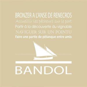 Artis Toile 30x30 bandol vison