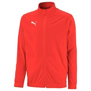 Puma Liga Sideline Veste de survêtement Garçon, Rouge Blanc, FR : 16 Ans