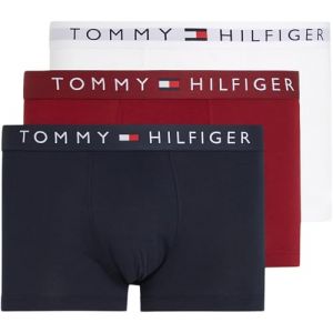 Tommy Hilfiger Homme 3p Wb Um0um03181 Trunk, Orange (des Sky/White/Rouge), XL EU