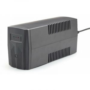 Gembird EG-UPS-B650 - Interactivit&eacute; de ligne - 650 va - 390 w - 50/60 Hz - 10 ms - Surcharge - Surcharge - Court-circuit