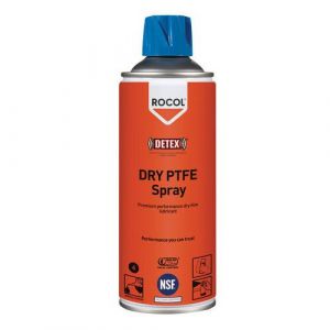 Rocol Lubrifiant Sec Alimentaire Aérosol 400ml