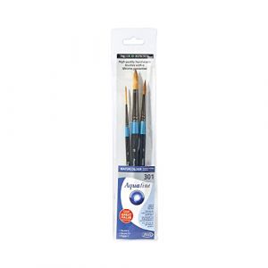 Daler Rowney Aquafine Set de pinceaux 3 pièces