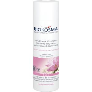 Biokosma Lotion Corporelle Bienfaisante Rose Musquée Bio & Fleurs de Sureau Bio - 200 ml