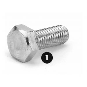 Ama Vis hexagonale M 8X1,25 gauche L 25 pour t&ecirc;te de d&eacute;broussailleuse