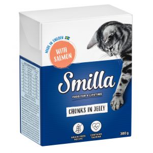 Smilla Bouch&eacute;es en gel&eacute;e sans c&eacute;r&eacute;ales 6 x 380 g - saumon