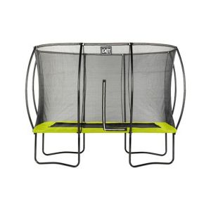 Exit Toys Trampoline Silhouette Rectangulaire 214x305 Citron Vert 7x10ft