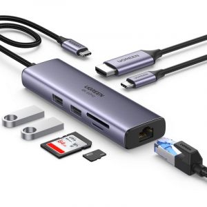 UGreen Hub 7en1 4k Hdmi USB C