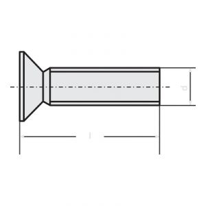 Image de Toolcraft Vis à tête fraisée M3 10 mm Torx Acier inoxydable DIN 965 100 pc(s)