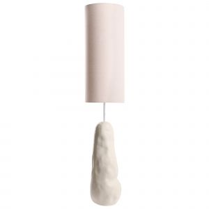 Beliani Lampadaire Selb Céramique Beige Clair