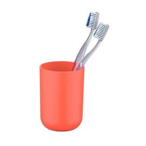 Image de Wenko Gobelet pour Brosse à Dents Brasil Rouge Corail