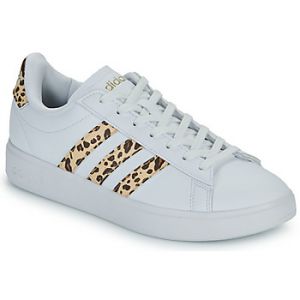 Adidas Chaussures Grand Court 2.0 blanc beige fonc&eacute; femme - 38