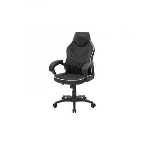 Mars Gaming MGCXONEBW, Chaise de jeu Premium, PU, AIR-Tech, Classe 4, Blanco