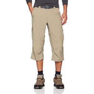 Columbia Silver Ridge II Pantacourt Capri Homme, Tusk, W36/L21
