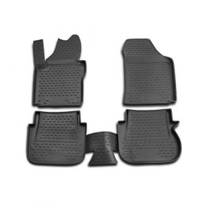 Omac Tapis de Sol pour VW Caddy 2007-2014 TPE Noir