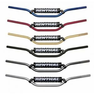 Renthal Guidon MX Classic couleur or cintrage moyen / enduro Ø22 mm