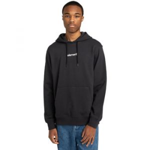 Element Sweatshirt &agrave; capuche Simple Logo noir blanc - S