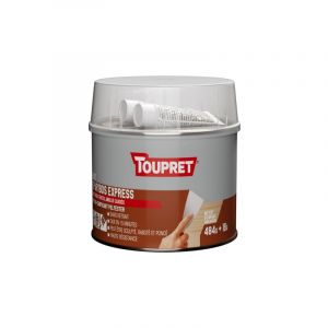 Toupret Enduit repar'bois en pâte 2 heure(s) 1 pot(s) de 500 gramme(s) pâte rebouchage bois enduit repar'bois en pâte