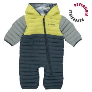 Columbia Combinaisons enfant POWDER LITE II REVERSIBLE BUNTING Vert - Taille 6 / 12 mois,12 / 18 mois,18 / 24 mois,3 / 6 mois